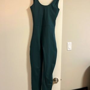 Girlfriend collective scoop unitard XS moss